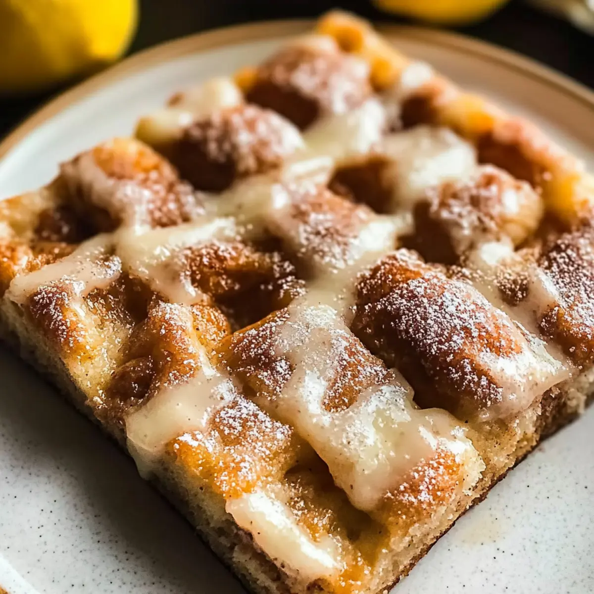 Soft Cinnamon Focaccia That Melts in Your Mouth