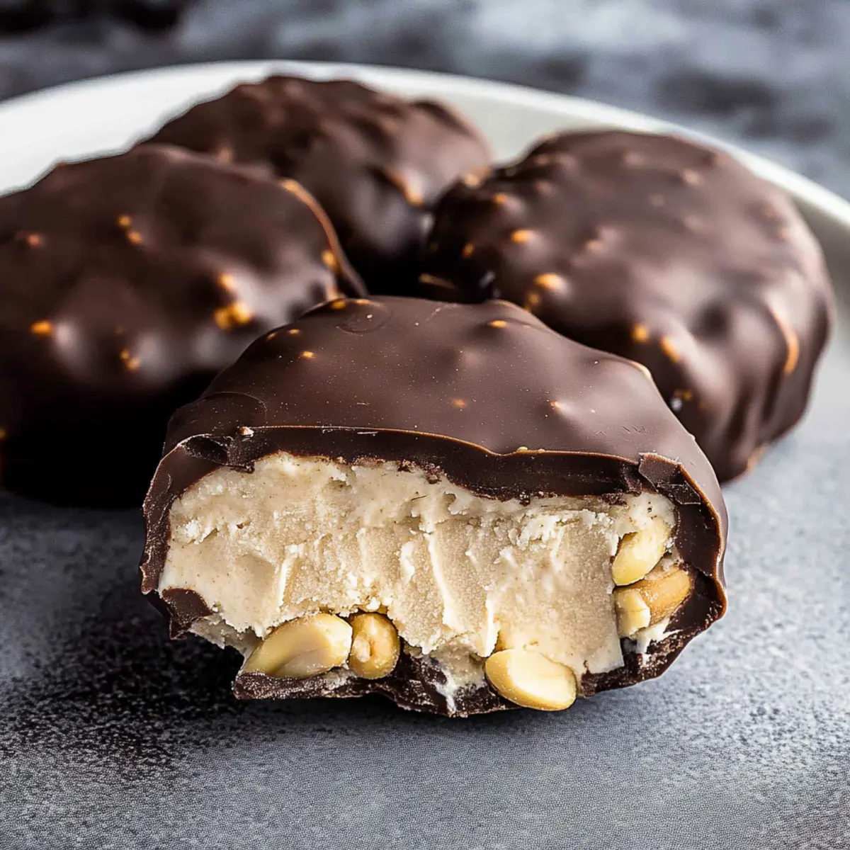 Peanut Butter Frozen Yogurt Bars for a Guilt-Free Treat