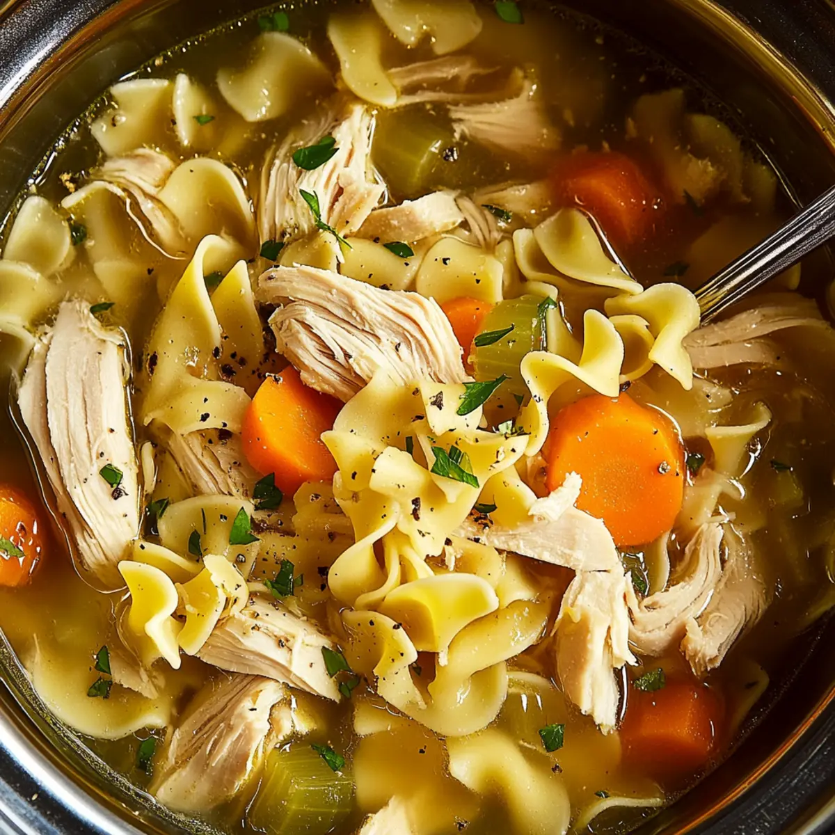Cozy Up with Crock-Pot Chicken Noodle Soup That's Simple and Delicious
