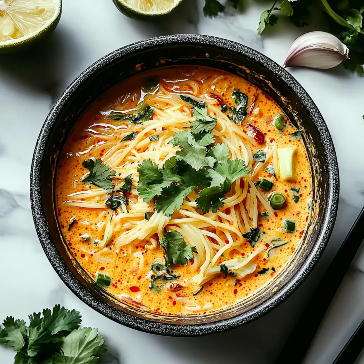 Spicy Coconut Noodles: Quick, Creamy Comfort Awaits