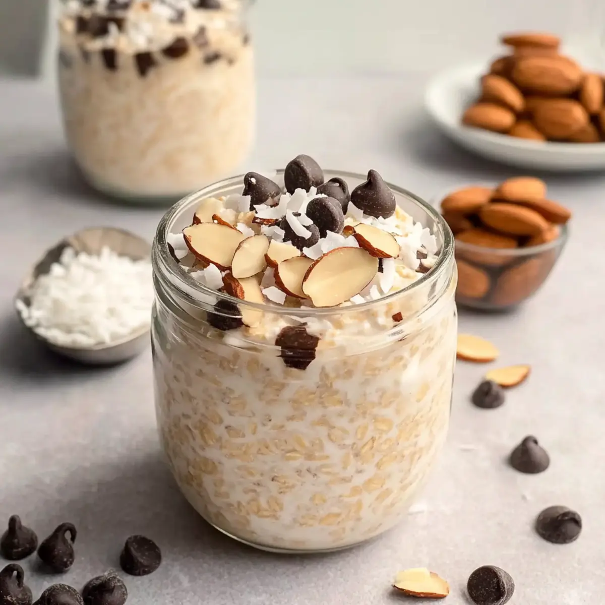 Almond Joy Overnight Oats: Breakfast Bliss Awaits You