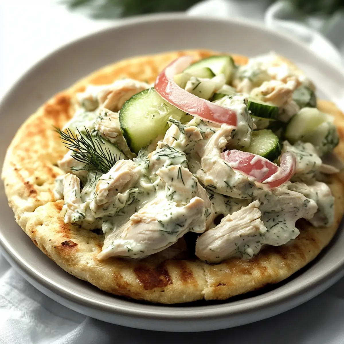 Tzatziki Chicken Salad: A Flavor-Packed Make-Ahead Delight