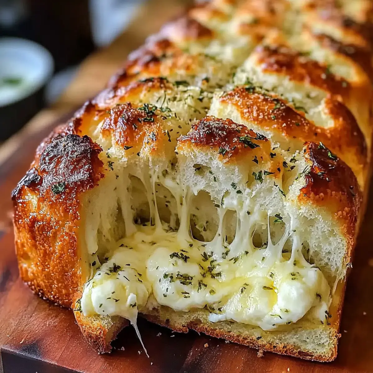 Irresistible Italian Herb Cheese Bread: Fluffy & Homemade