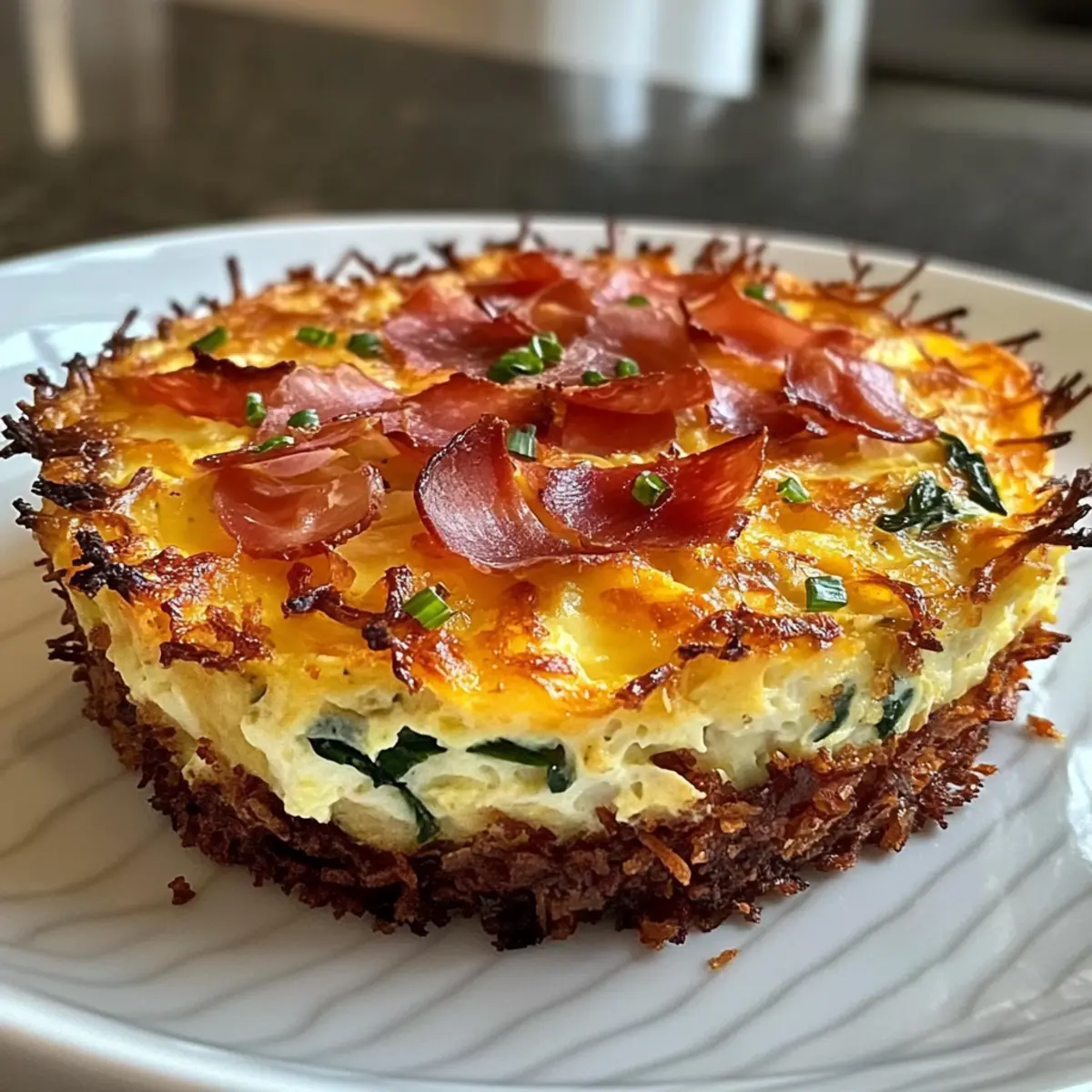 Crispy Hash Brown Crust Quiche That’s a Brunch Showstopper