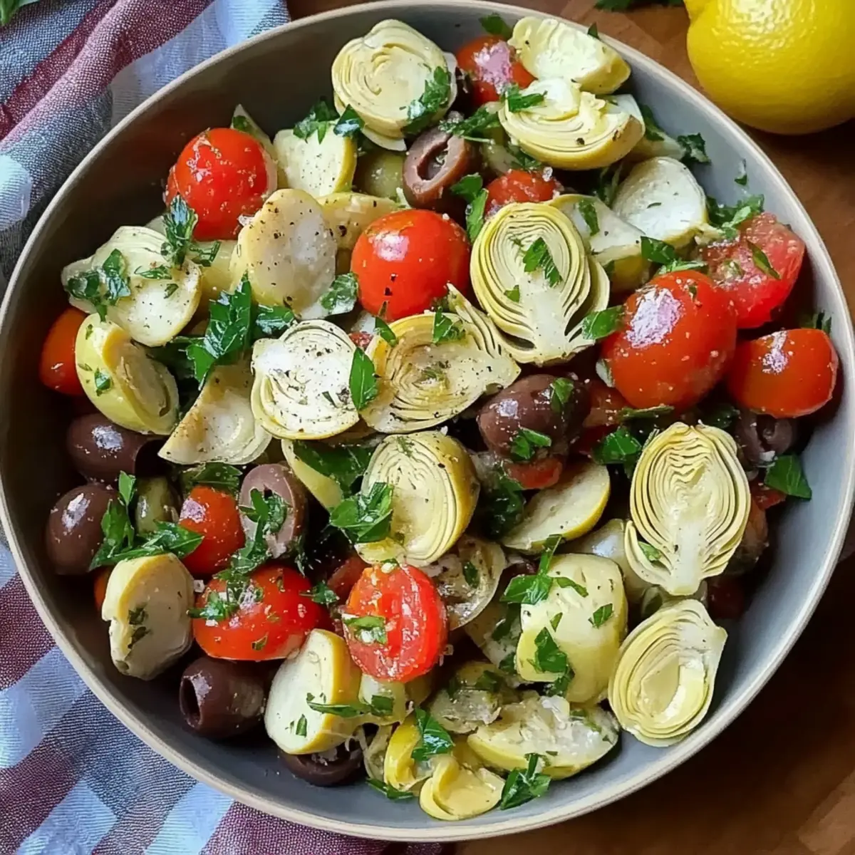 Hearts of Palm and Artichoke Salad: A Zesty Refreshing Delight