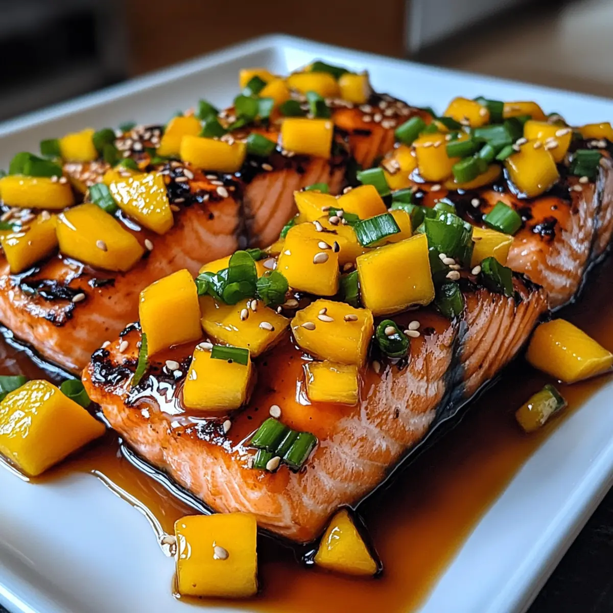 Mango Teriyaki Salmon: A 30-Minute Tropical Delight