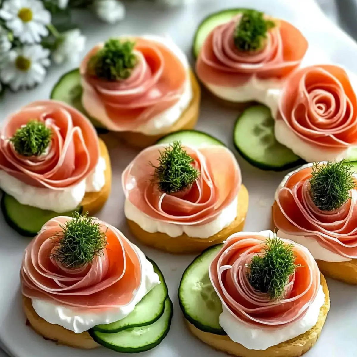 Gorgeous Prosciutto Rose Appetizers for Quick Elegance