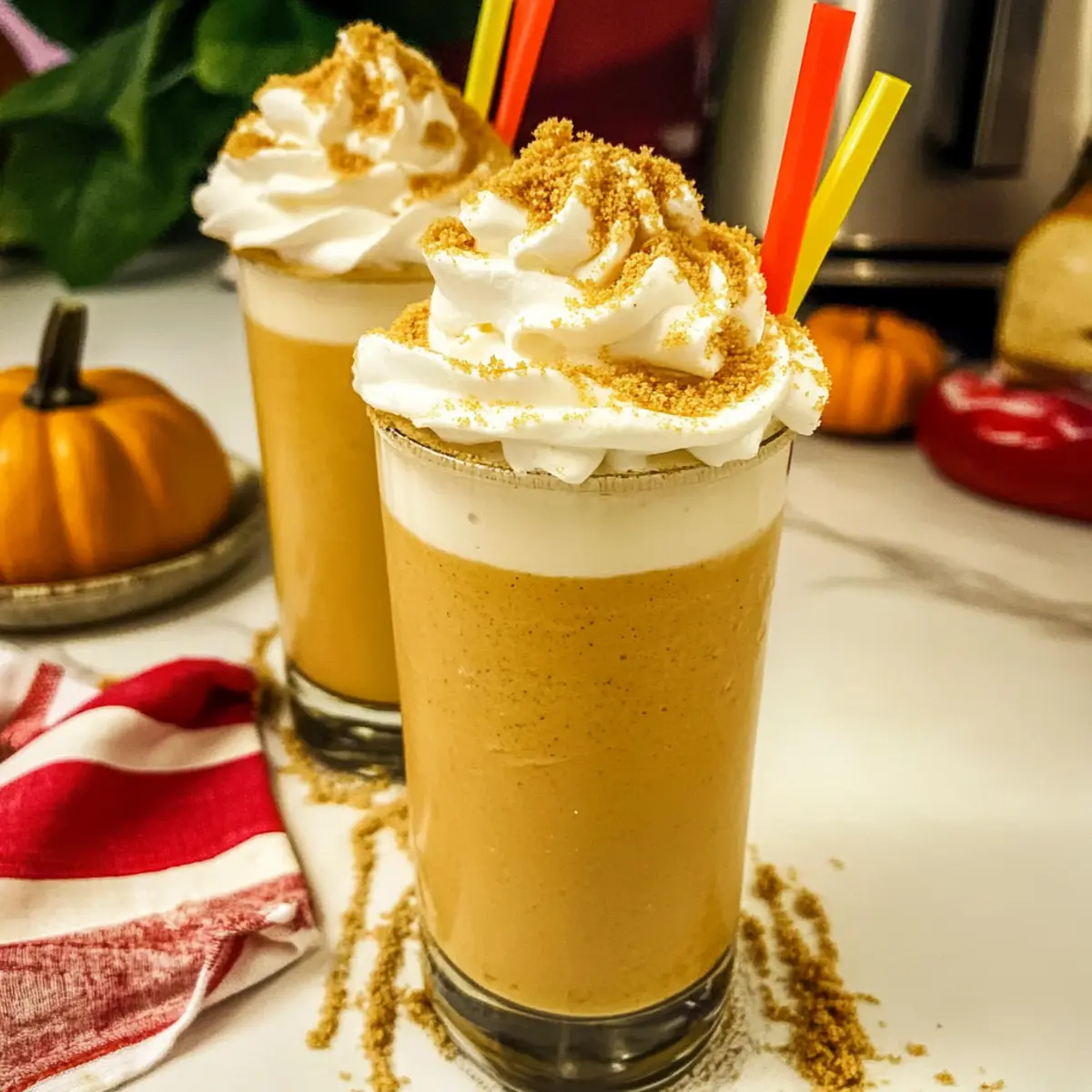 Irresistibly Creamy Pumpkin Milkshake for Cozy Fall Days