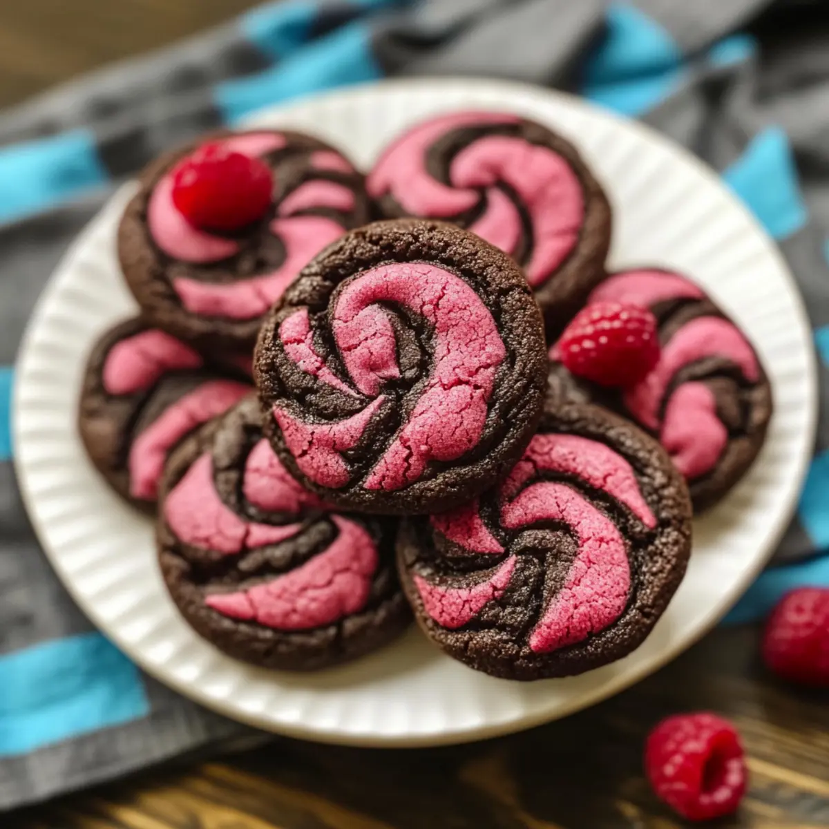 Decadent Raspberry Dark Chocolate Cookies You'll Love