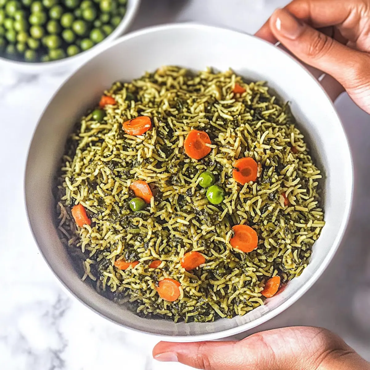 Delicious Instant Pot Spinach Rice in Just 20 Minutes