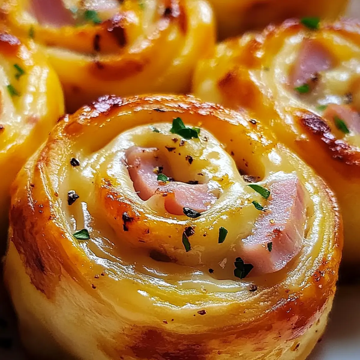 Easter Ham and Cheddar Pinwheels That Wow Every Guest