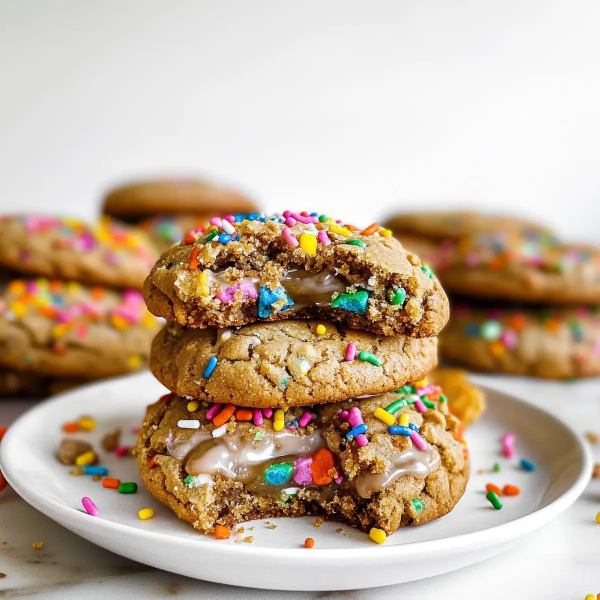 Teddy Graham Funfetti Stuffed Cookie Butter Cookies Bliss