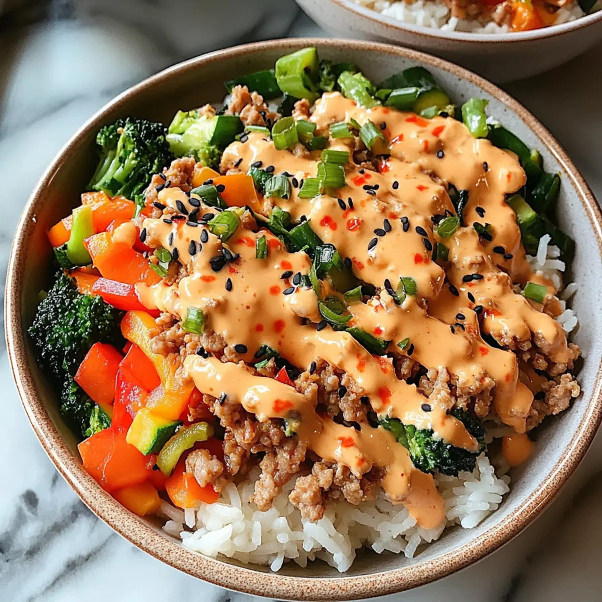 Bang Bang Ground Turkey Rice Bowls: Flavorful Comfort in Minutes
