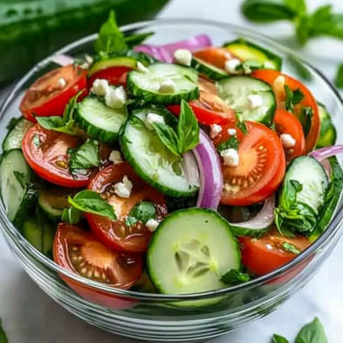 Cucumber Tomato Salad: A Refreshing Twist for Summer Bliss
