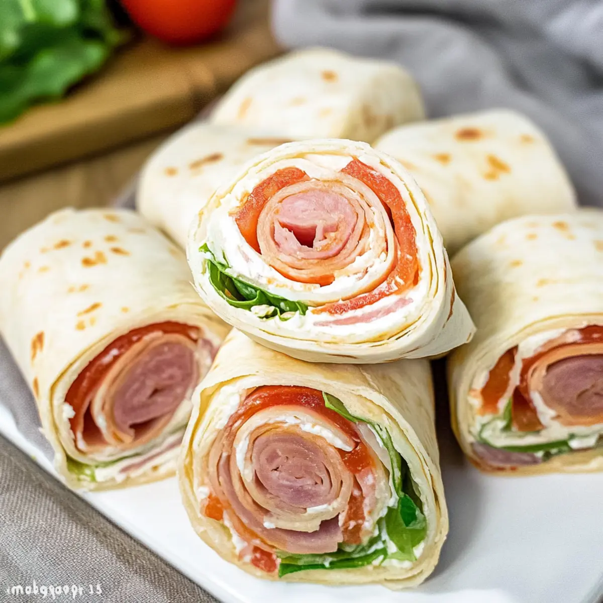 Savory Italian Pinwheels for Effortless Snacking Delight