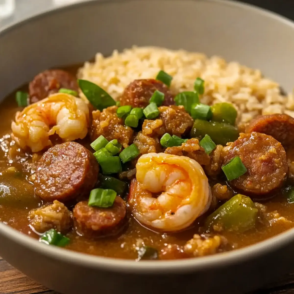 Soul-Warming Shrimp Gumbo with Andouille for Cozy Nights