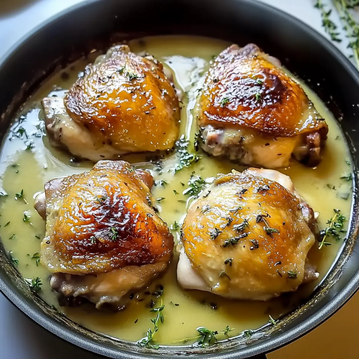 Savory White Wine Chicken Thighs for Easy Cozy Dinners