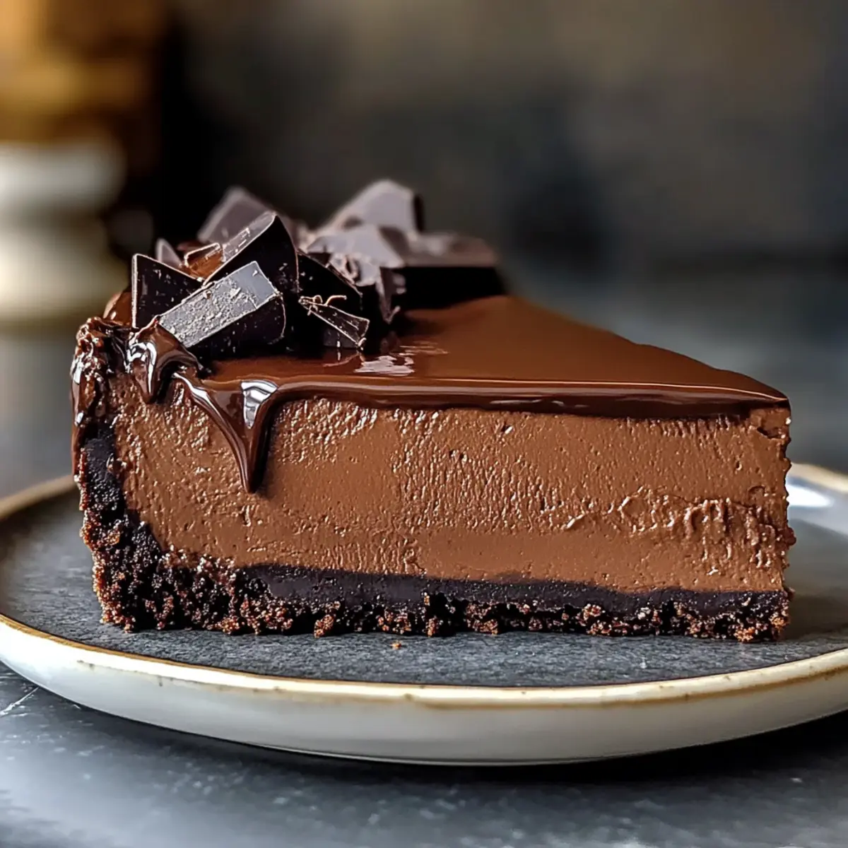 Irresistible Chocolate Cheesecake You'll Dream About