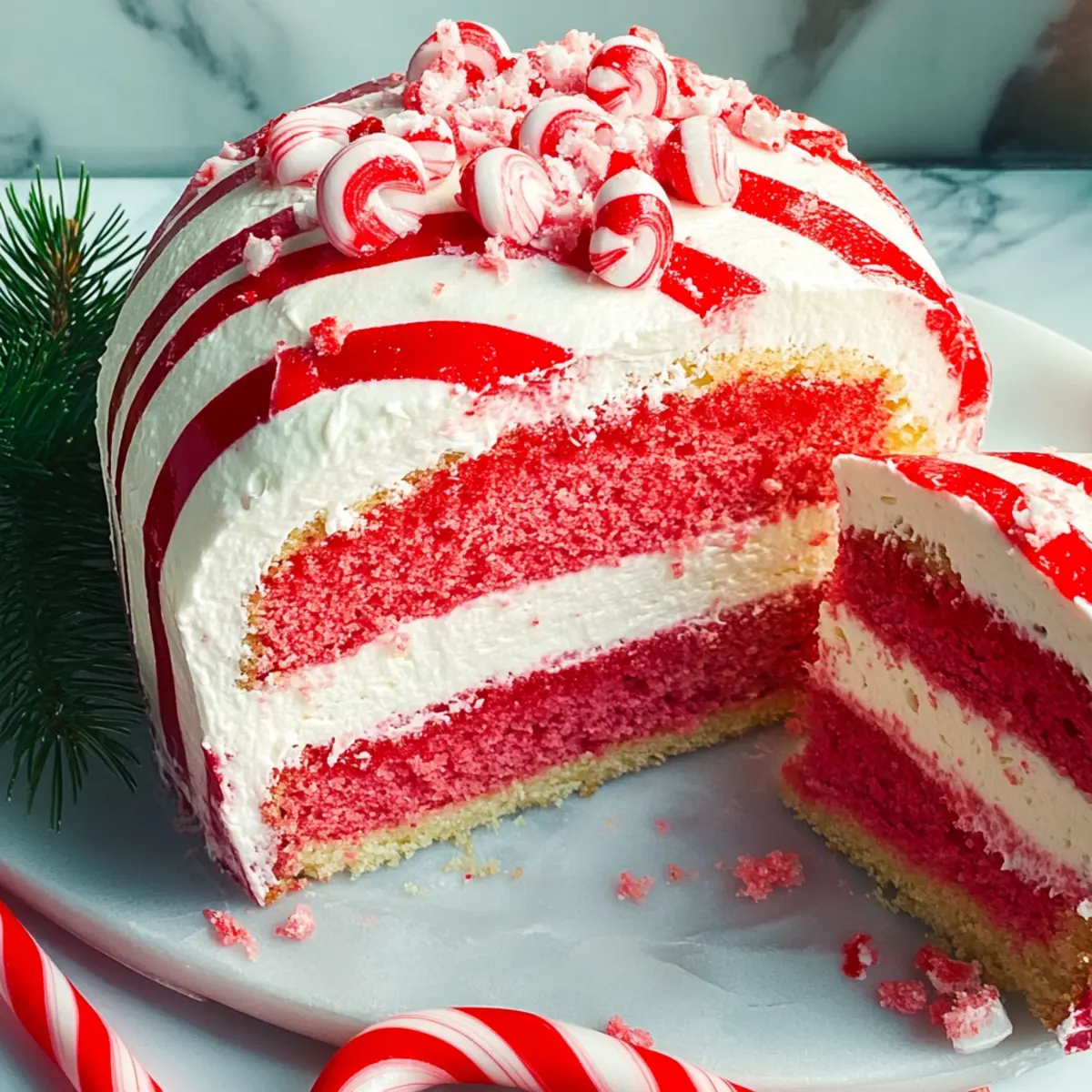 Candy Cane Roll: A Festive Treat That Dazzles and Delights