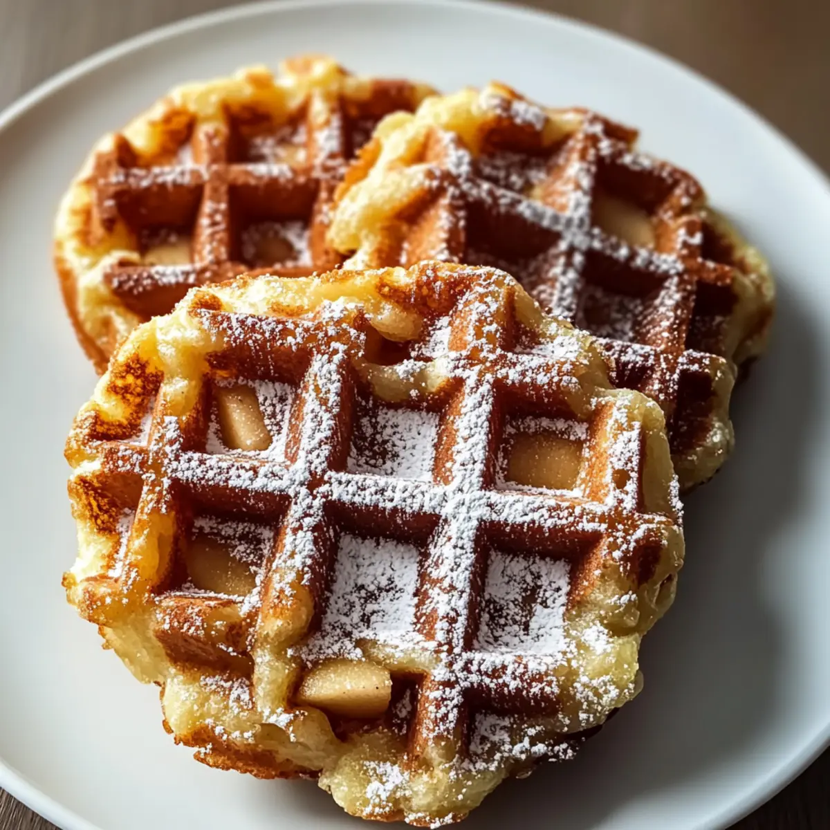 Apple Fritter Waffle Donuts That Will Transform Your Breakfast
