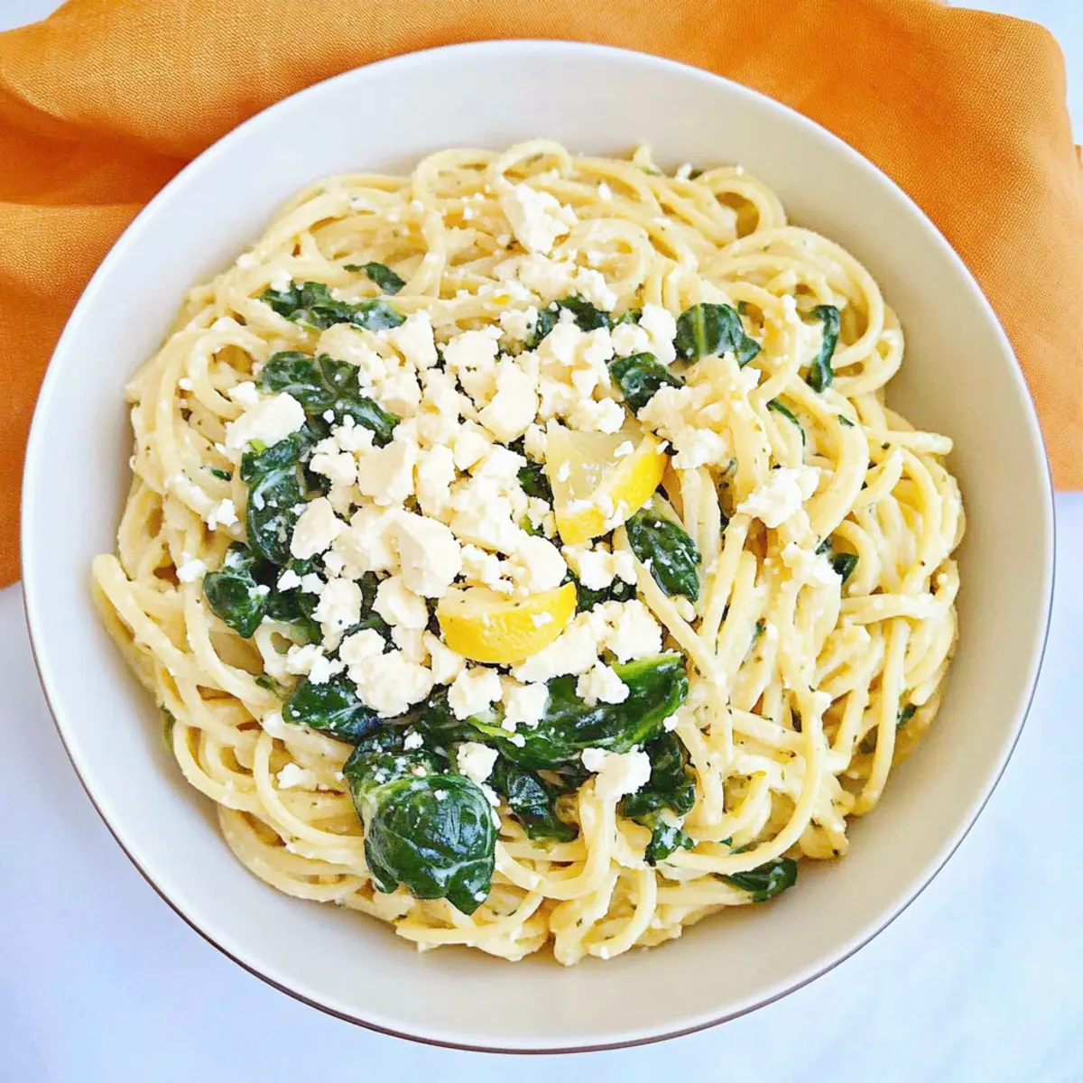 Creamy Spanakopita Pasta: A Quick & Flavorful Twist