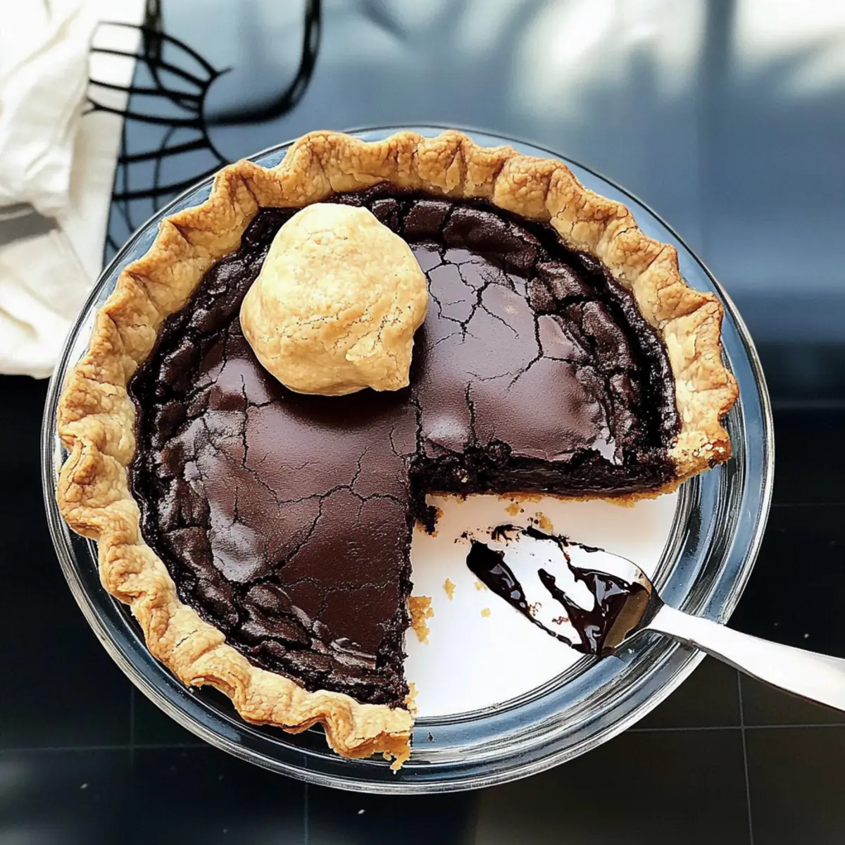 Irresistible Dark Chocolate Chess Pie to Satisfy Your Cravings