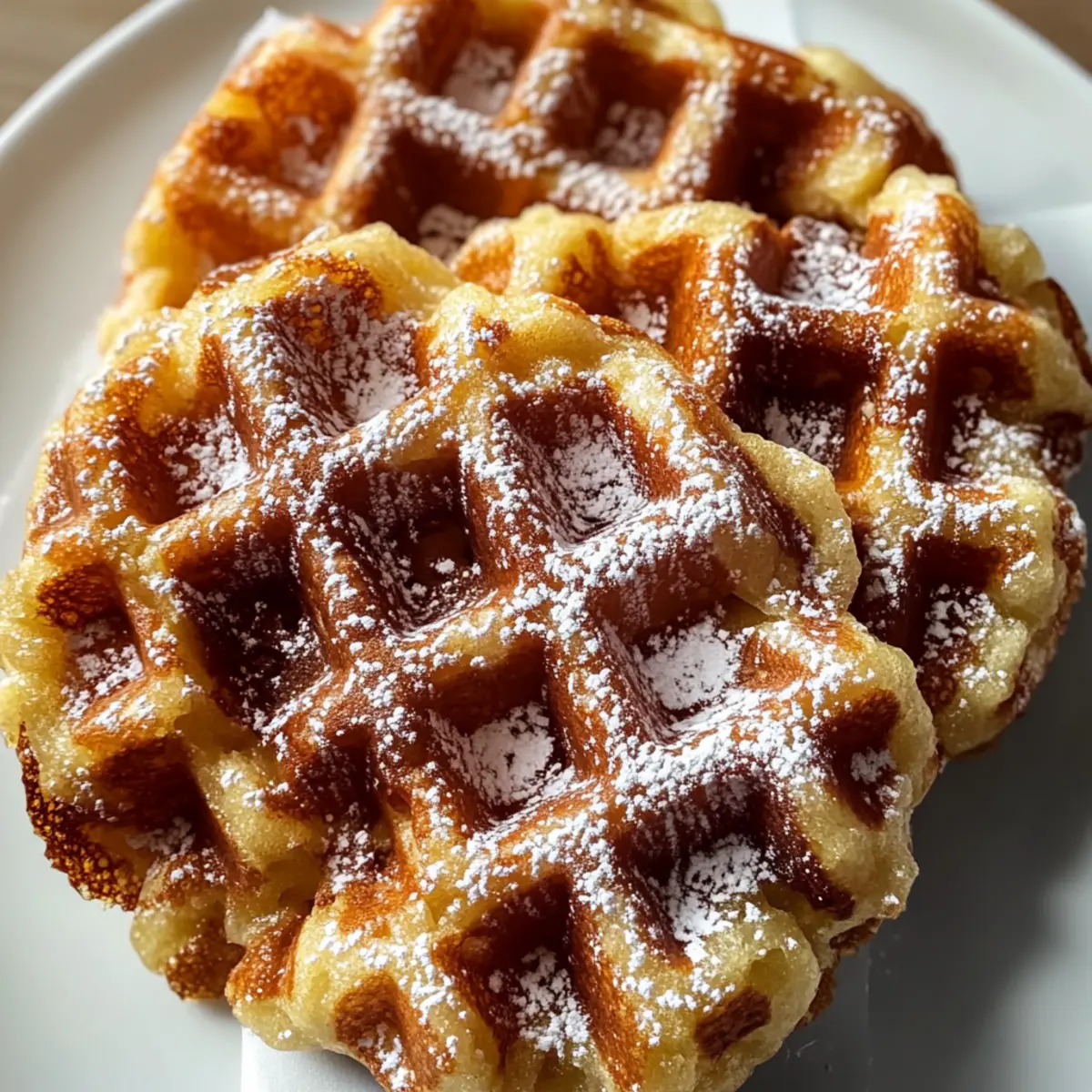 Apple Fritter Waffle Donuts for Your Best Breakfast Ever
