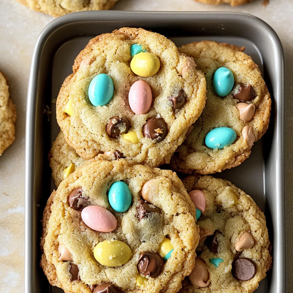 Cadbury Mini Egg Chocolate Chip Cookies: Easter's Sweet Surprise