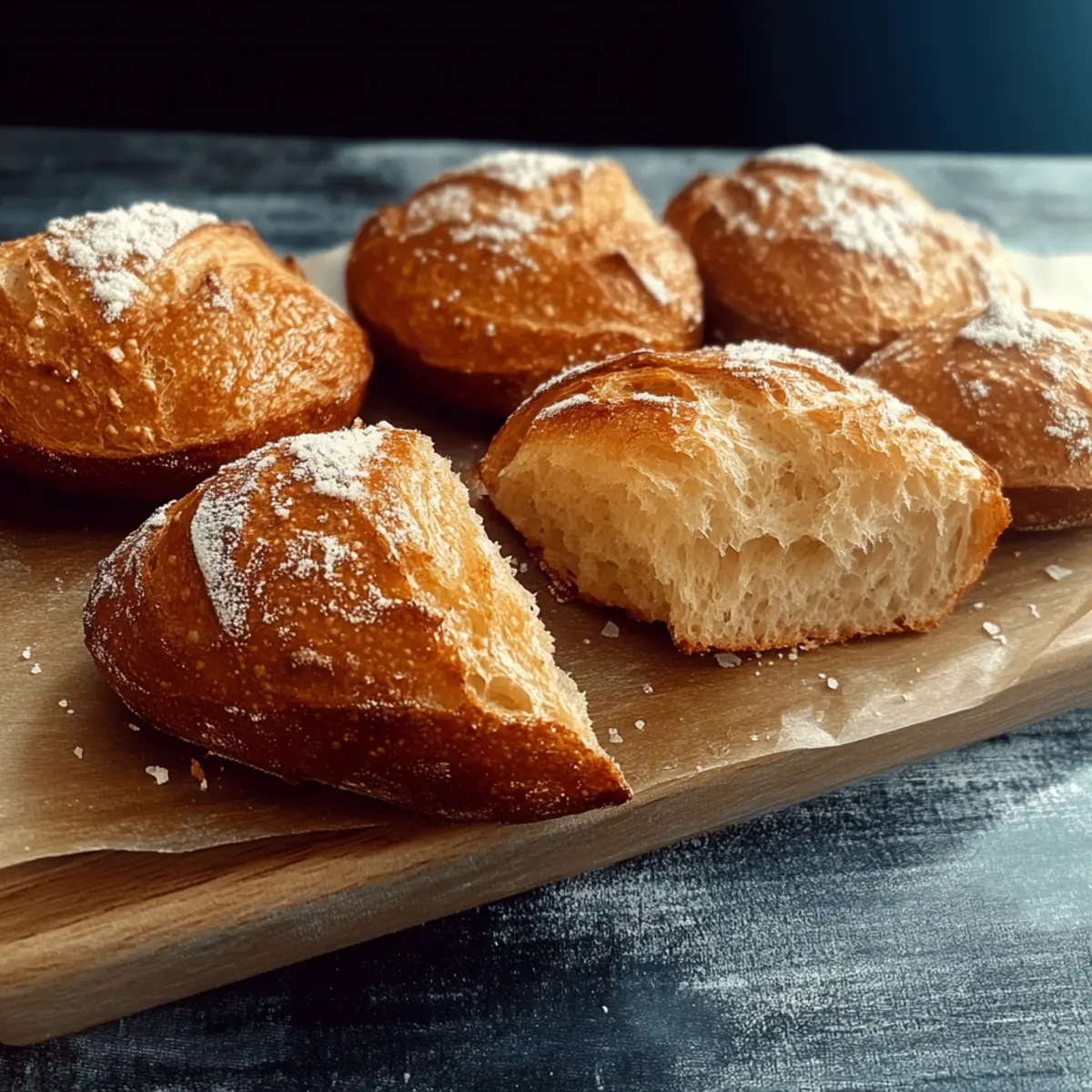 Fluffy Crispy Salt Bread: A Cozy Delight for Every Meal
