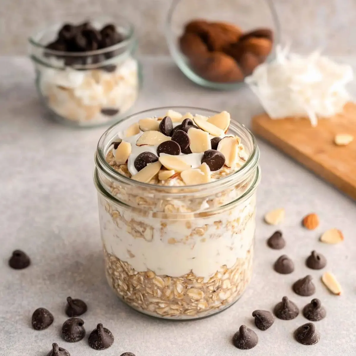 Delicious Almond Joy Overnight Oats for a Healthy Morning Twist