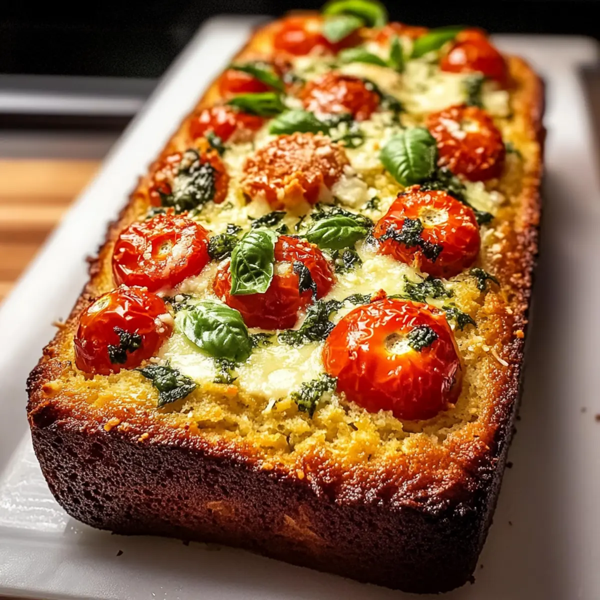 Caprese Quick Bread: Irresistible Flavor in Every Slice