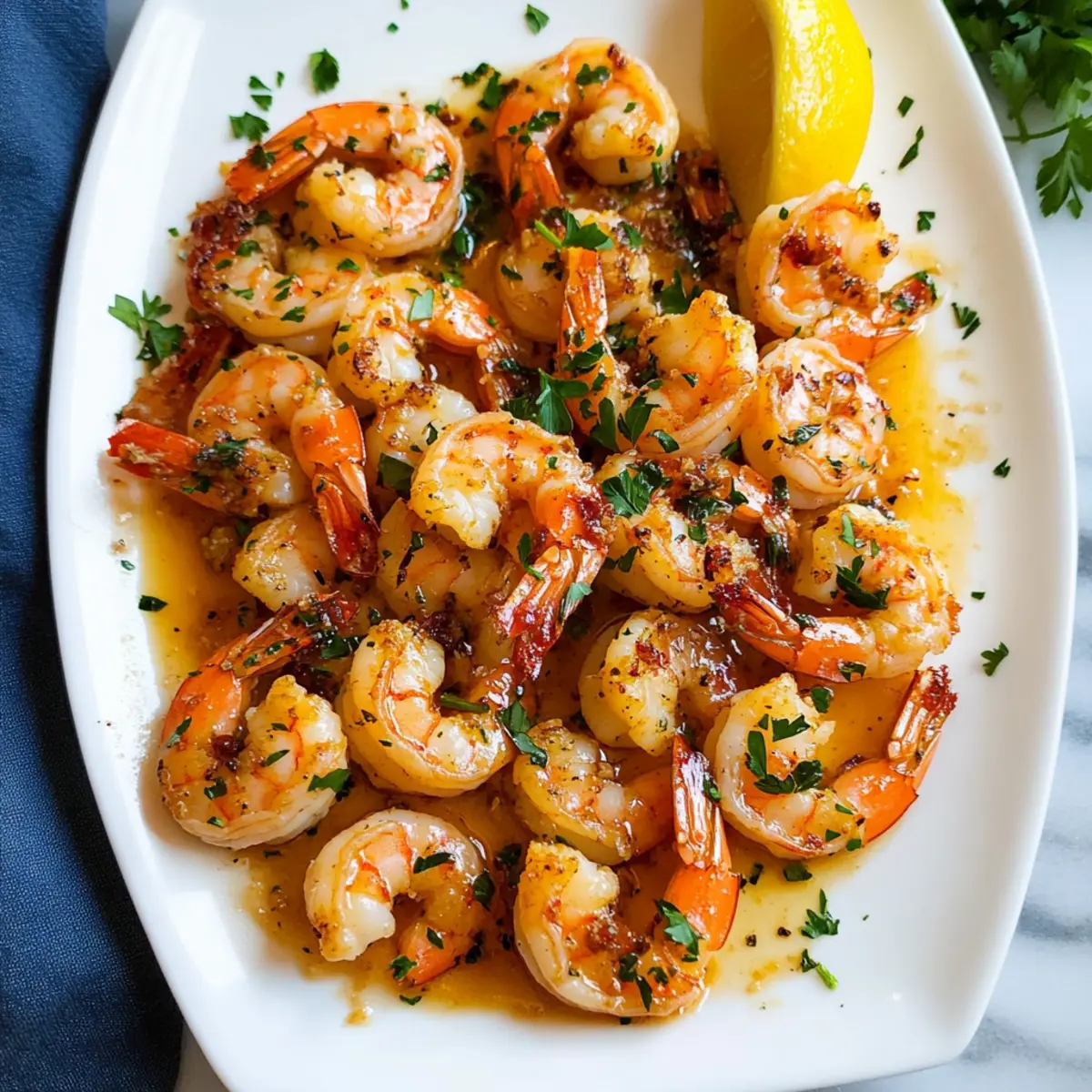 Savory Garlic Shrimp: Quick 20-Minute Hawaiian Delight