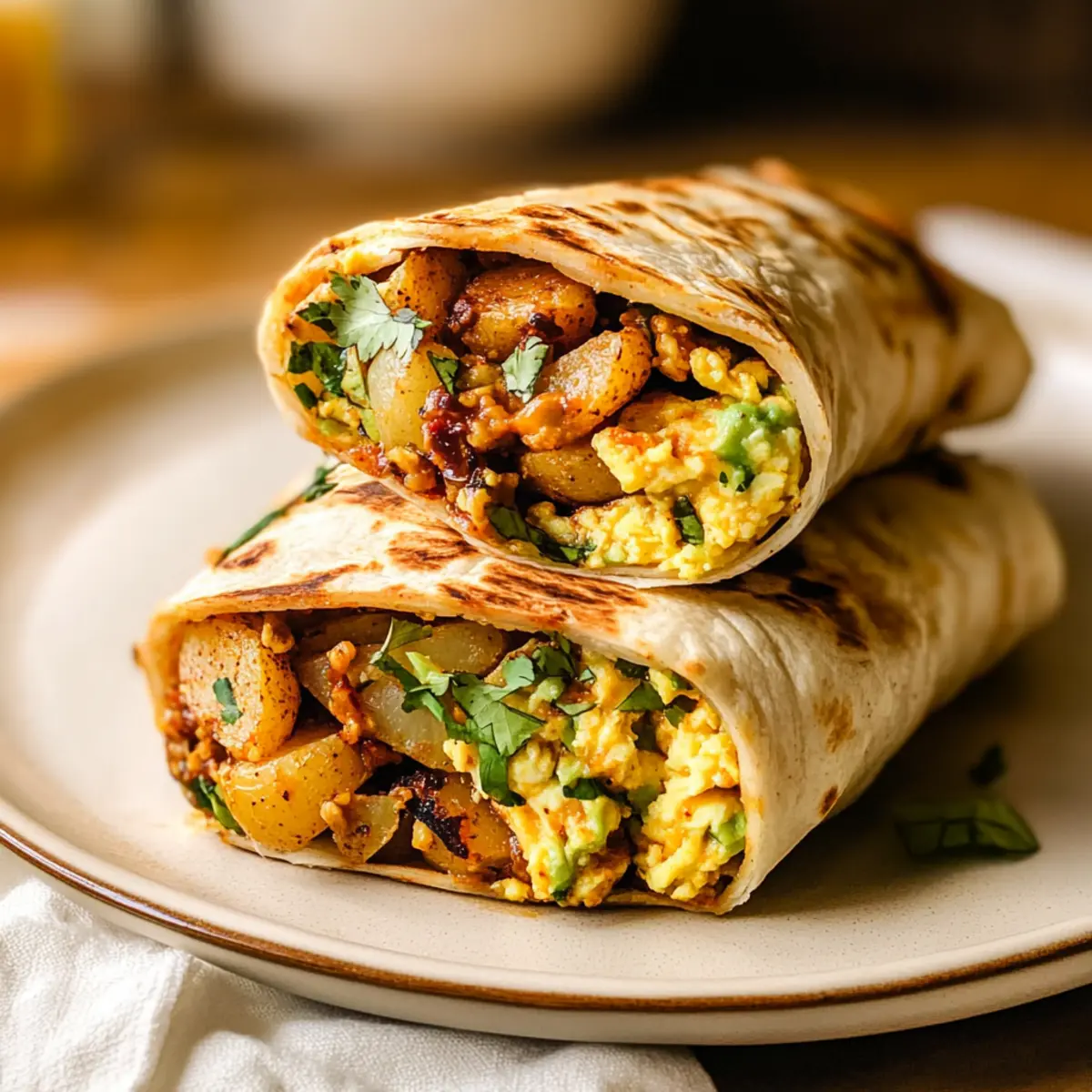 Ultimate Potato Breakfast Burrito: Hearty, Crispy & Delicious