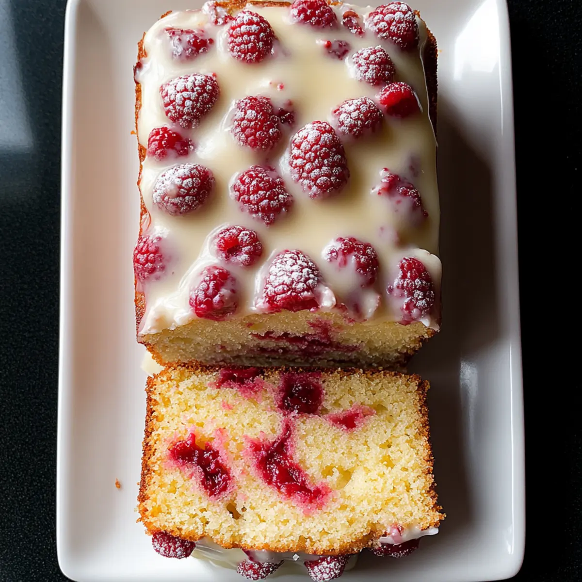 Irresistibly Moist White Chocolate Raspberry Loaf Bliss