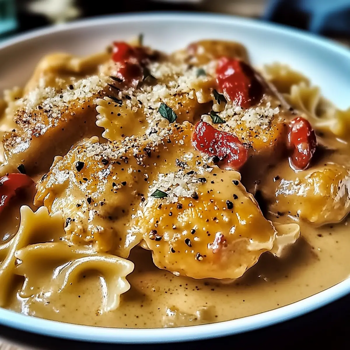Parmesan Roasted Red Pepper Chicken for Cozy Dinner Nights