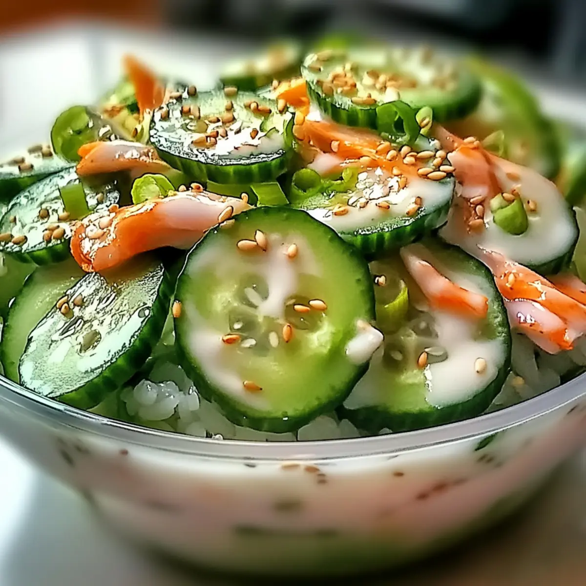 Sushi Cucumber Salad – Refreshing, Customizable Delight!