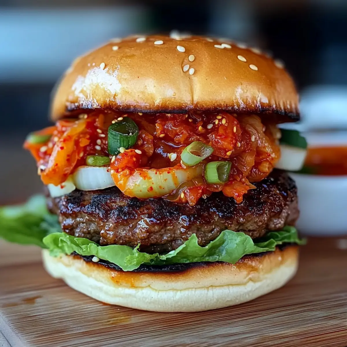 Bulgogi Kimchi Burger: The Ultimate Flavor-Packed Fusion