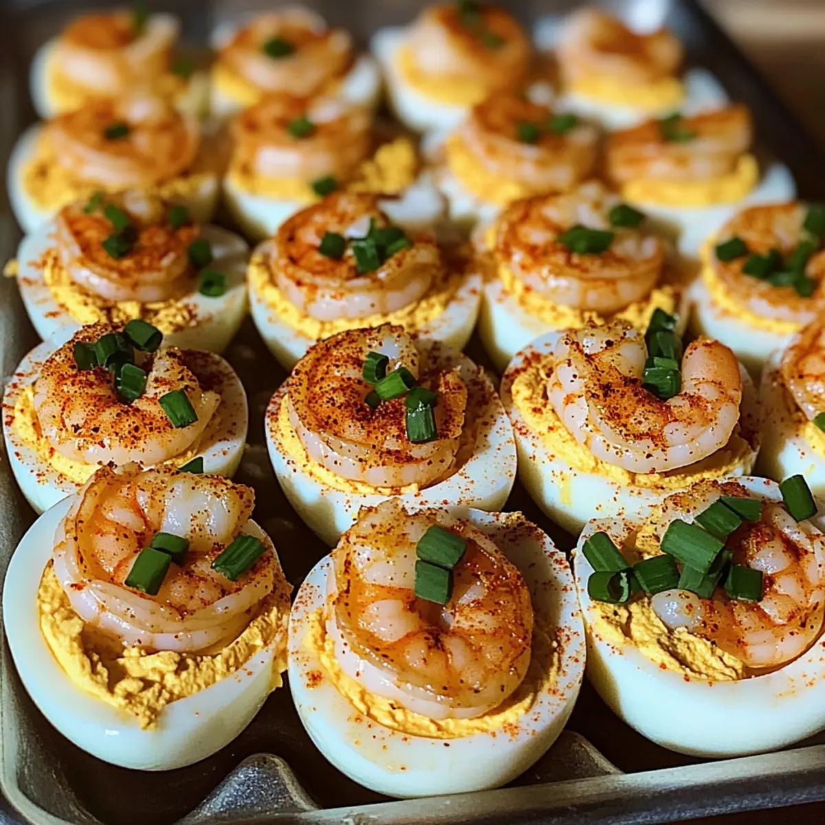 Cajun Shrimp Deviled Eggs: A Flavor-Packed Party Delight