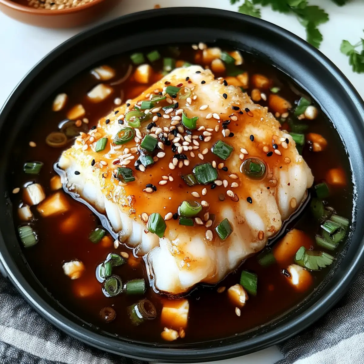 Ginger Soy-Glazed Cod: Savory Bliss in Just 35 Minutes