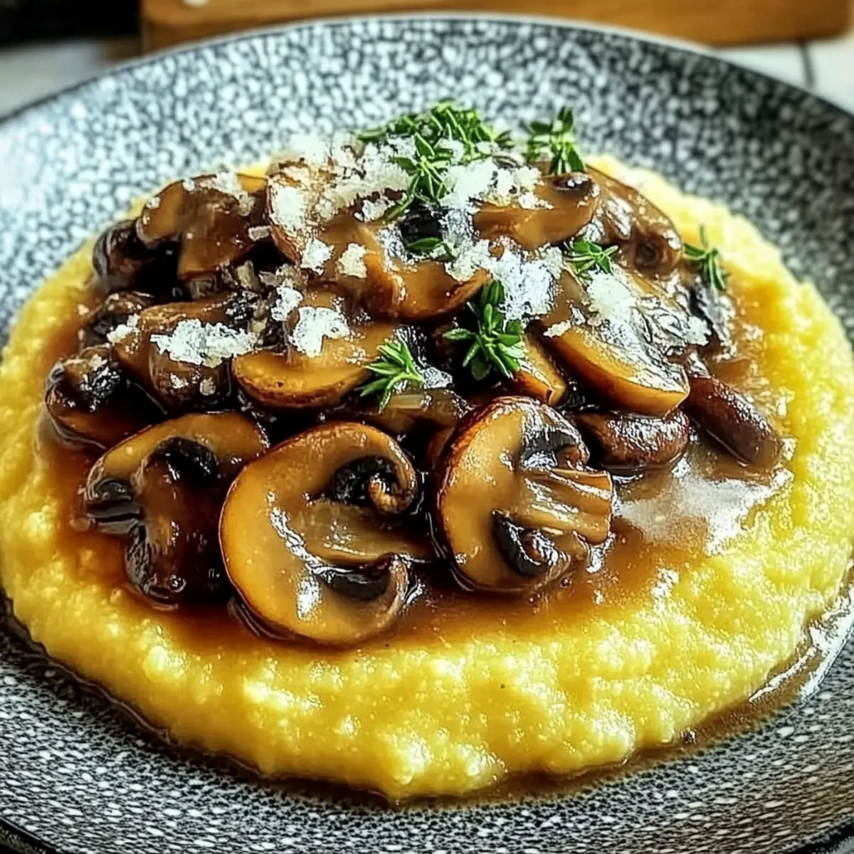 Savor Mushroom Ragout with Parmesan Polenta for Cozy Nights