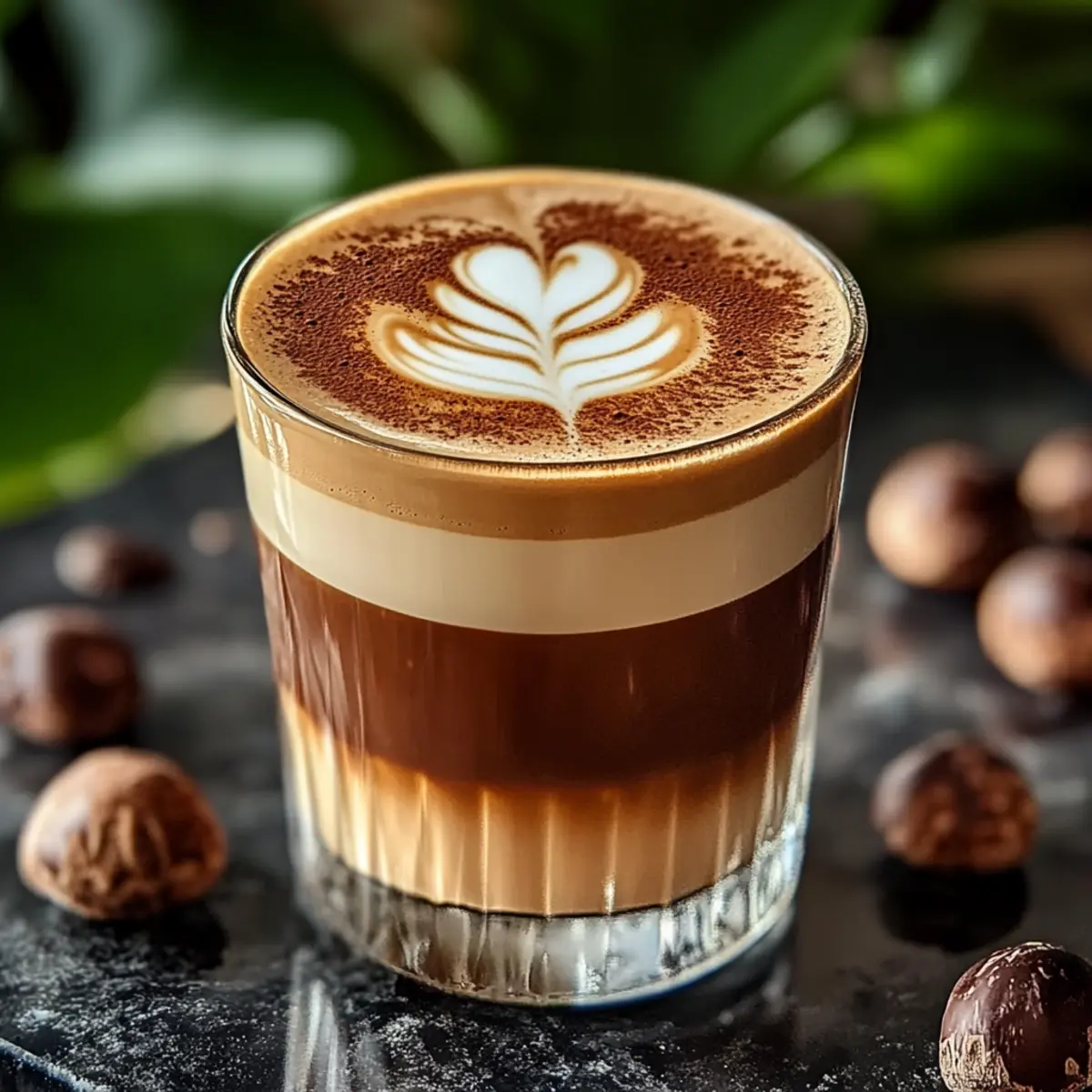 Decadent Chocolate Hazelnut Latte for Cozy Mornings