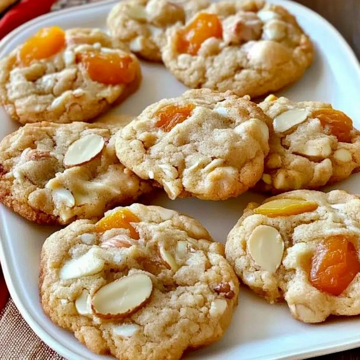 Chewy Apricot White Chocolate Cookies for Sweet Moments