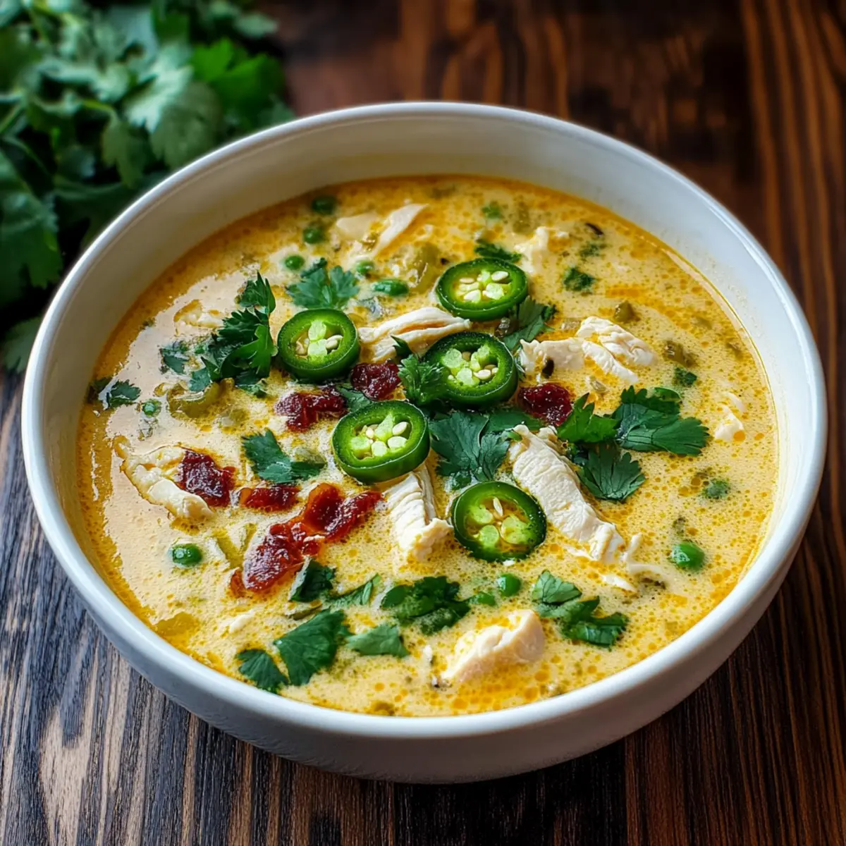 Spicy Jalapeño Popper Chicken Soup: Comfort in Every Spoonful