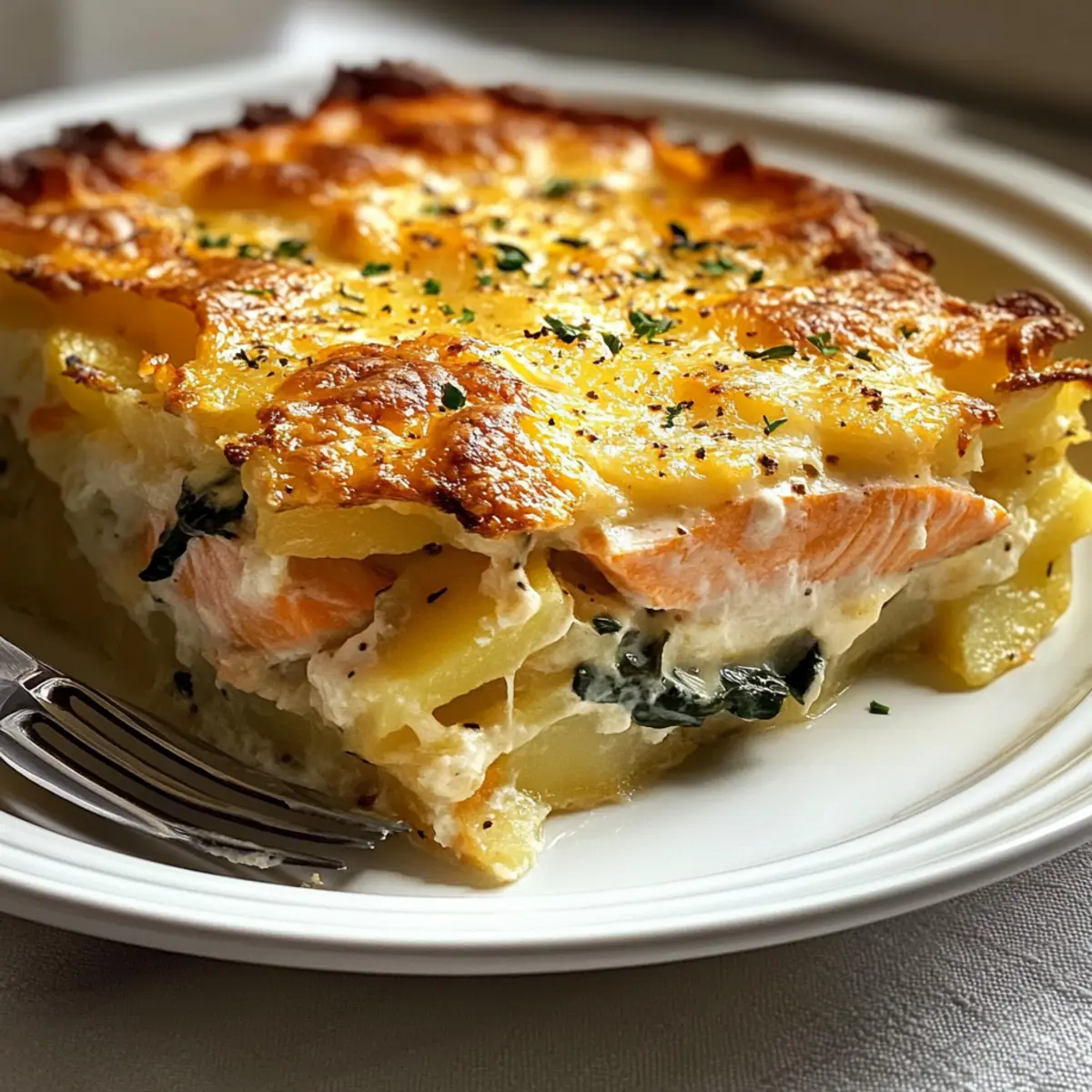 Irresistible Salmon and Potato Casserole Your Family Will Love