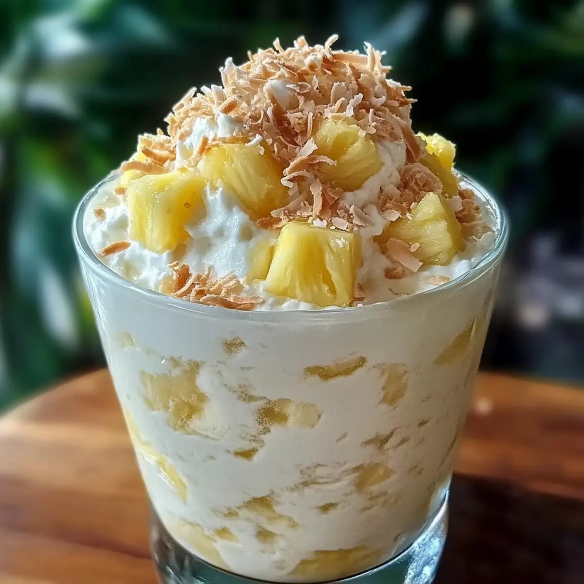 Creamy Coconut Pineapple Whip for a Tropical Escape