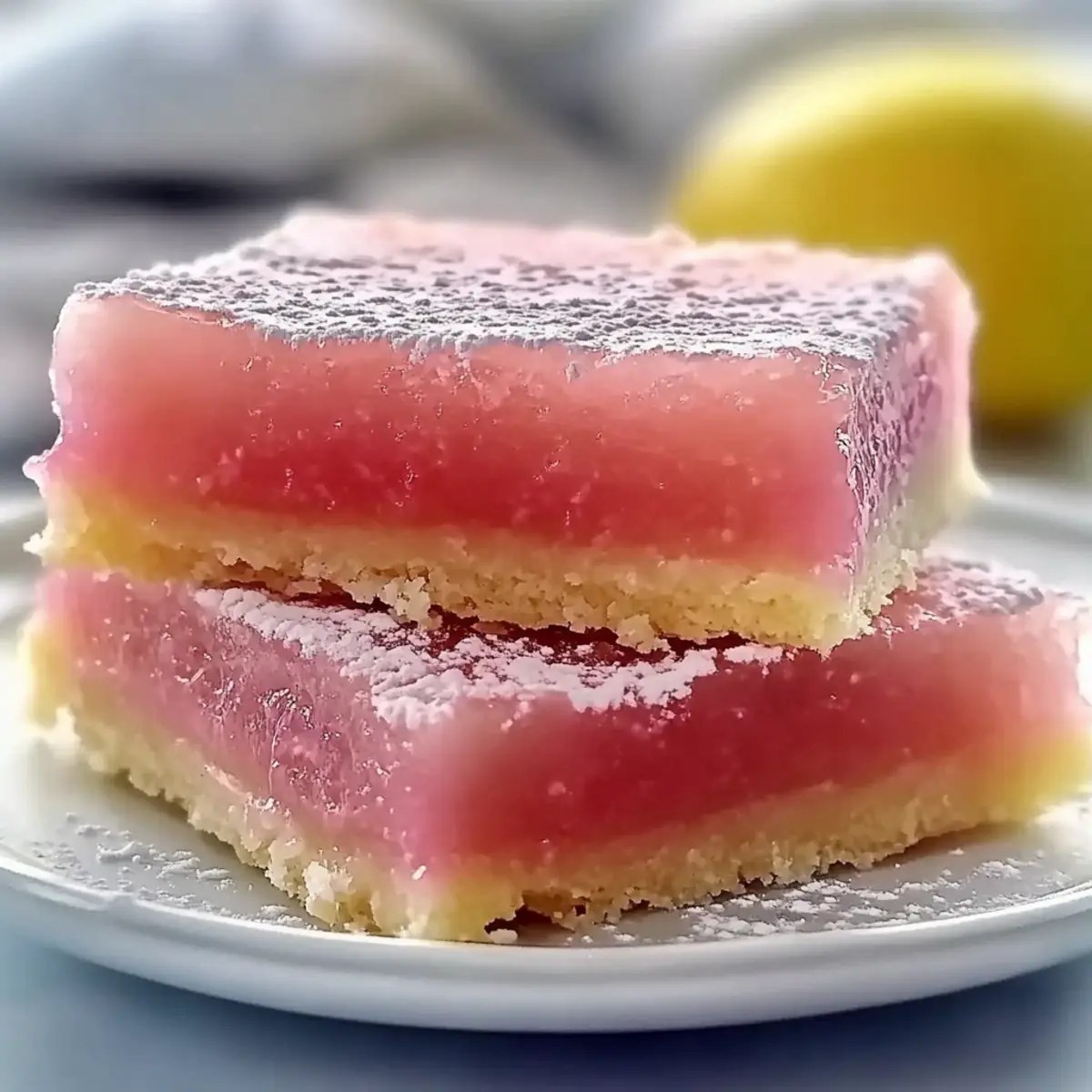 Hibiscus Lemon Bars: Sweet, Tangy Bliss in Every Bite