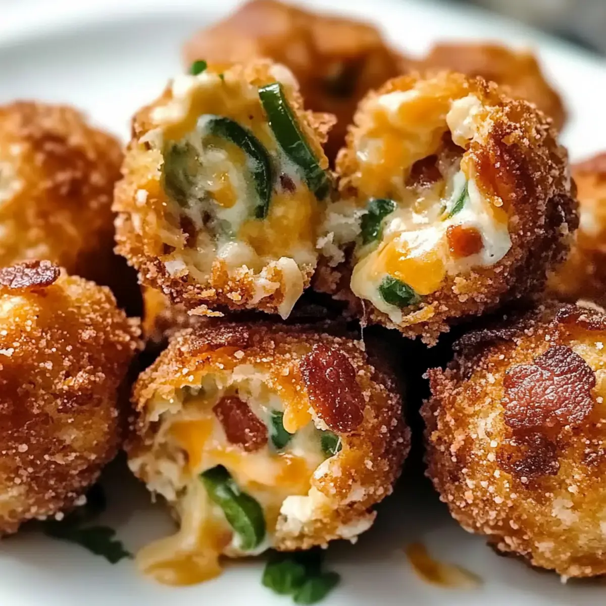 Bacon Jalapeño Popper Cheese Balls for Irresistible Snacking