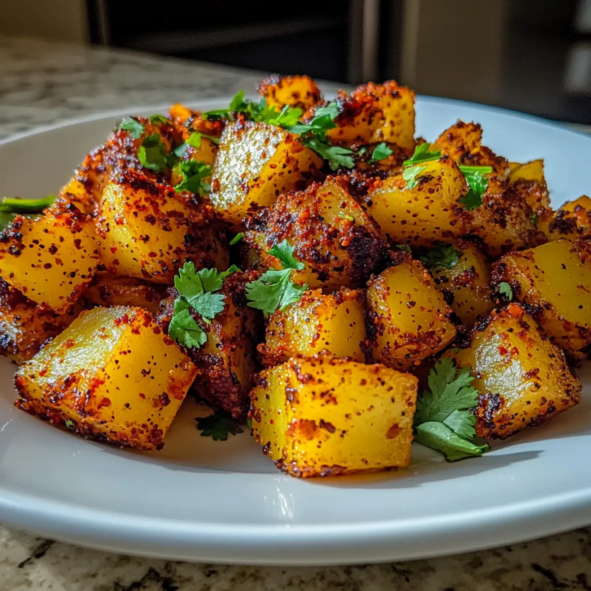 Spicy Mexican-Style Street Potatoes with Extra Crispy Crunch