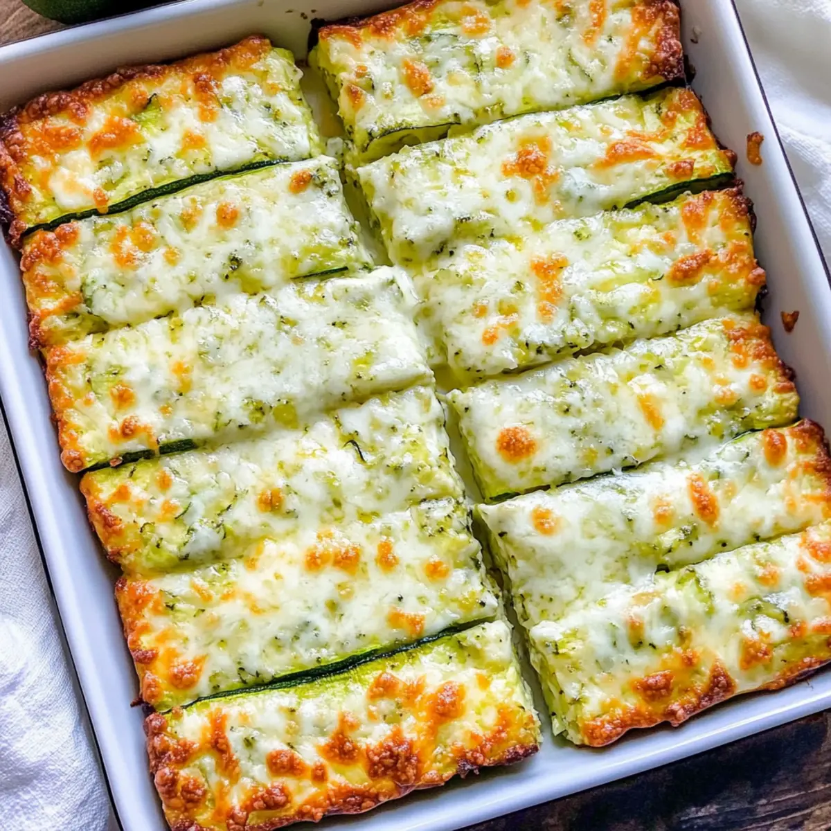 Cheesy Zucchini Breadsticks You’ll Crave Guilt-Free