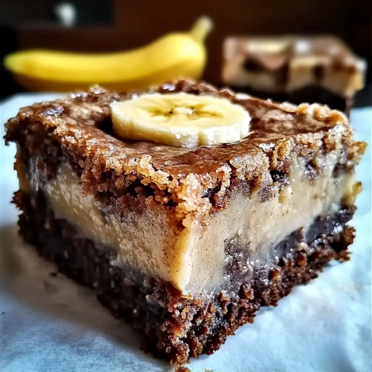 Savory-Sweet Banana Bread Brownies You'll Crave Again and Again
